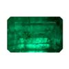Rectangle, Slight Inclusions Emerald.Given weight is approx.